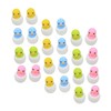 Operitacx 24pcs Shell Chick Eraser Erasers for Fun Mini Rabbit