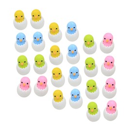 Operitacx 24pcs Shell Chick Eraser Erasers for Fun Mini Rabbit Cute Cool Animal Erasers Christmas Erasers Easter Erasers Erasing Stationery Cartoon Eraser