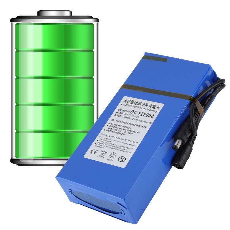 DC 122000 20000mAh Large Capacity Polymer Lithium Battery Built in