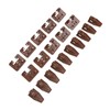 10 Sets Dresser Drawer Slides Plastic Drawer Slides and Guides