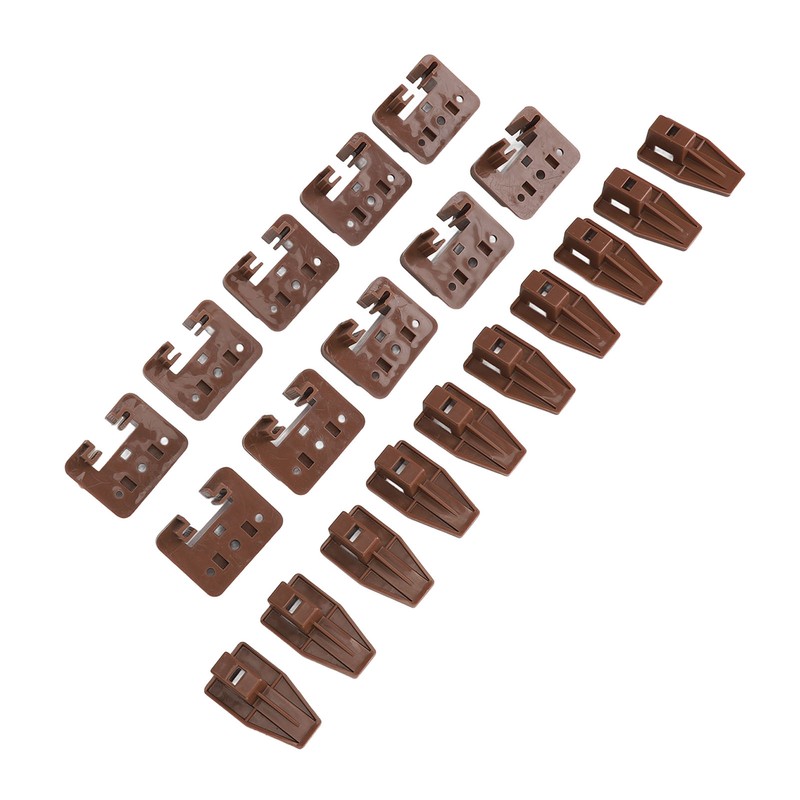 10 Sets Dresser Drawer Slides Plastic Drawer Slides and Guides