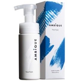 AMBiQUE Men's Facial Wash Foam Ambeak Dense Micro Foam 2 Types of Mud Hypoallergenic Shine Pores Dry