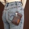 Wrangler RFID Card Holder Slim Credit Card Wallet Womens Keychain