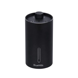 BlueHills Waterless Cordless Car Essential Oil Diffuser -Black J03