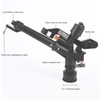 G 1‑1/2 Irrigation Sprinkler ABS Adjustable Rocker Arm Large Flow