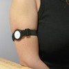 Sensor Armband Holder/Protector Compatible with Freestyle Libre 1/2 - Black