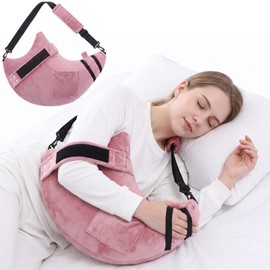Post Shoulder Surgery Pillow for Sleeping, Pink