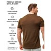 Merino.tech Merino Wool T-Shirt Mens - 100% Organic Merino Wool