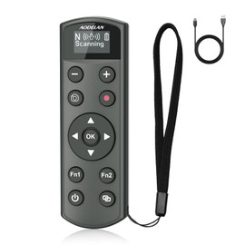 Rechargeable Shutter Release for Nikon AODELAN Wireless Camera Remote Control Compatible with COOLPIX P1000, P1100, P950, B600, A1000, Z50, Z30, Z fc, Z6 II, Z7 II,Z5, Replaces Nikon ML-L7(Black)