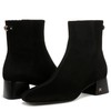 Sam Edelman Women's Paige Ankle Boot Black Suede 8 Medium