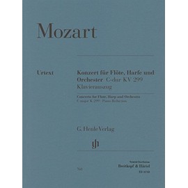 Konzert C-Dur KV 299 Fl Ha Orch. Flöte, Harfe, Klavier: Besetzung: Flöte und Klavier (G. Henle Urtext-Ausgabe)