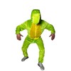 Foxxeo Green Crocodile Costume for Adults, Size: XL