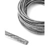 QWORK QWORK? Garden Wire 6M/2mm Stainless Steel Metal Cable Wire