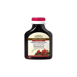 Elfa Pharm Natural Burdock-Root Oil with Red Peppers for Hair & Scalp Stimulates Hair Growth, 3.38 Fluid Ounce