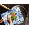 TMK Glass Chopping Board 30 x 22 cm with Mosaic