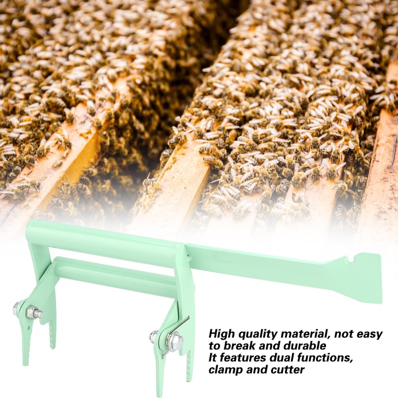 Dual Function Bee Frame Clip Clamp Holder Equipment Beekeeping Tool