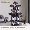 Globlazer Big Cat Tower for Indoor Cats, 80inch Cat Tower