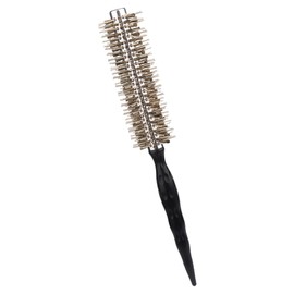 Healeved Small Boar Bristle Styling Hair Brush for Curly Hair Gentle Blow Drying Comb with Soft Bristles Lightweight and Portable for Womens