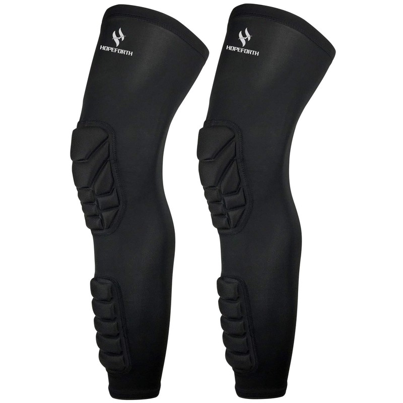 Knee Calf Padded 2 Pack Compression Leg Sleeve Shin Protective