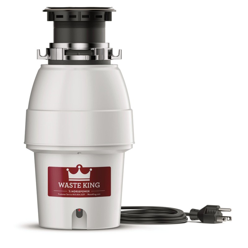 Waste King Legend Series Continuous Feed Garbage Disposal for Kitchen