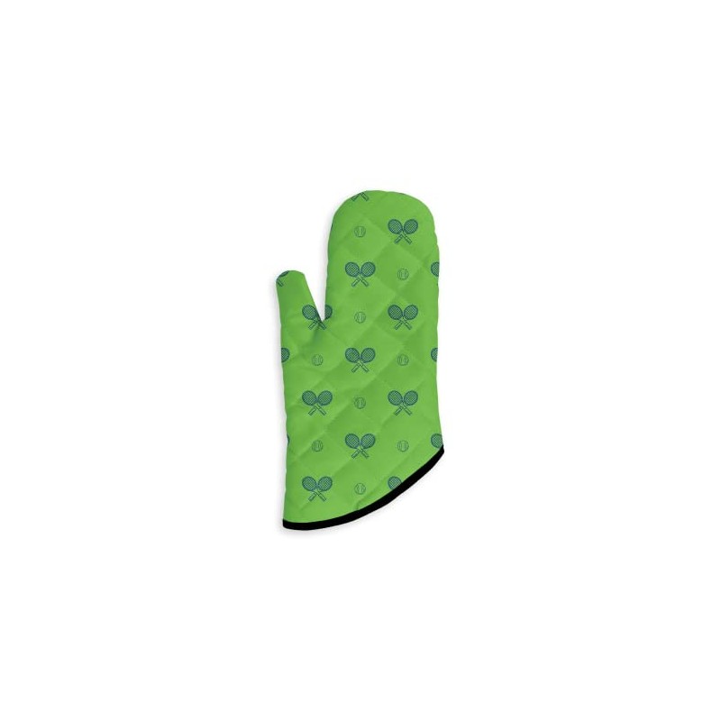 Tennis Oven Mitt - Grass Court Green