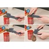 Culinare Lift Off Tin Opener, Grey, Plastic/Stainless Steel, Manual Can