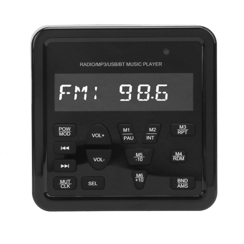 Bluetooth MP3 Player USB Radio Sound System IP66 Waterproof for