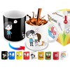 Taza sensible al calor | Taza de café cambiante de