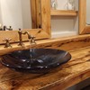 Novatto COETANEO Glass Vessel Bathroom Sink