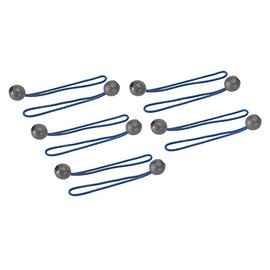 Silverline 237045 Tarpaulin Ball Bungees 10pk 175 mm,Blue