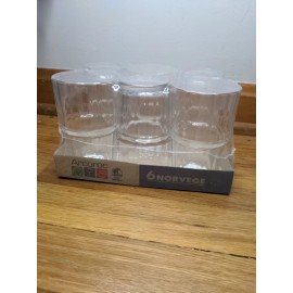 Arcoroc Vintage 9 Oz Juice Glasses Set Of 6 Tempered Glass France