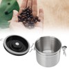 Airtight Coffee Canister 1.2L 304 Stainless Steel Coffee Bean Storage