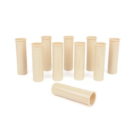 Sleeves for Pool Fence Pole Hole Deck Patio Ground Pool Caps (10 pcs, Sleeves Beige Color)