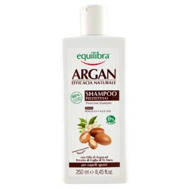 Equilibra Capelli, Equilibra Argan Hyaluronic Dermo Moisturizing Shampoo, with Argan, Hyaluronic Acid, Natural Moisturizing, Flax Extract, 266 ml