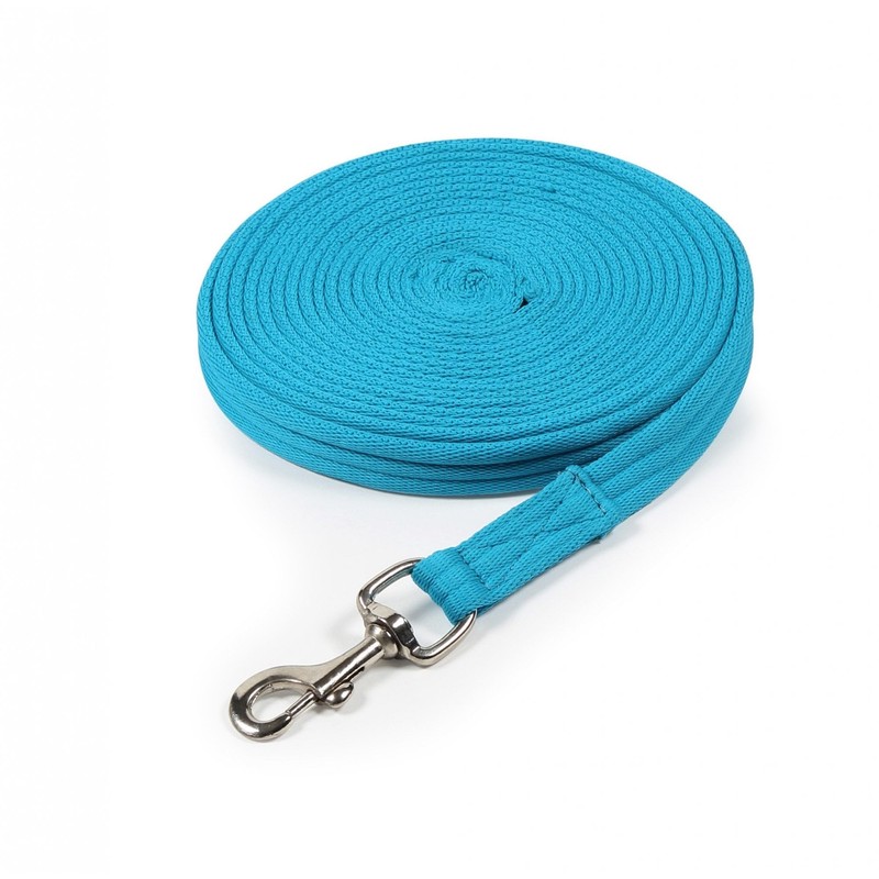 Shires Wessex Soft Feel Lunge Line 8m Blue