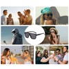 YAMEIZE Retro Polarised Sunglasses for Men and Women Vintage Rectangular