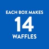 Krusteaz Light and Crispy Belgian Waffle Mix, 28 oz Box