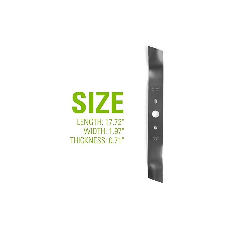 Greenworks 19-Inch Replacement Lawn Mower Blade 29373