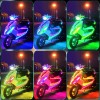 Unbranded 6PCS RGB MOTORCYCLE LED LIGHT KIT DC 12 V
