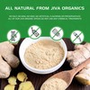 Jiva Organics Organic Ginger Root Powder 1 LB Jar -