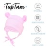 TupTam Baby First Hat with Ear Flaps Pack of 2,
