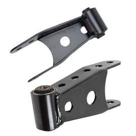 Suspension 2 Inch Rear Lowering Shackle Compatible with for 1988-1998 Chevy & GMC C1500/C2500 1988-2018 Silverado GMC Sierra 1500 Replaces # 410520 6400 Shackle Kit