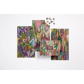 Galison Houseplant Jungle Multi Puzzle Set from Galison - Includes Three 250 Piece Puzzles Featuring Botanical Photographs from Troy Litten, Thick and Sturdy Pieces, Fun and Challenging Activity