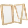 Abaodam 10 Pcs Paper Frame Paper Making Mould Frame Paper