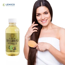 Aceite de bergamota 120 ml marca Lenico Estimula Crecimiento Cabello,Barba y Bigote Hidratante