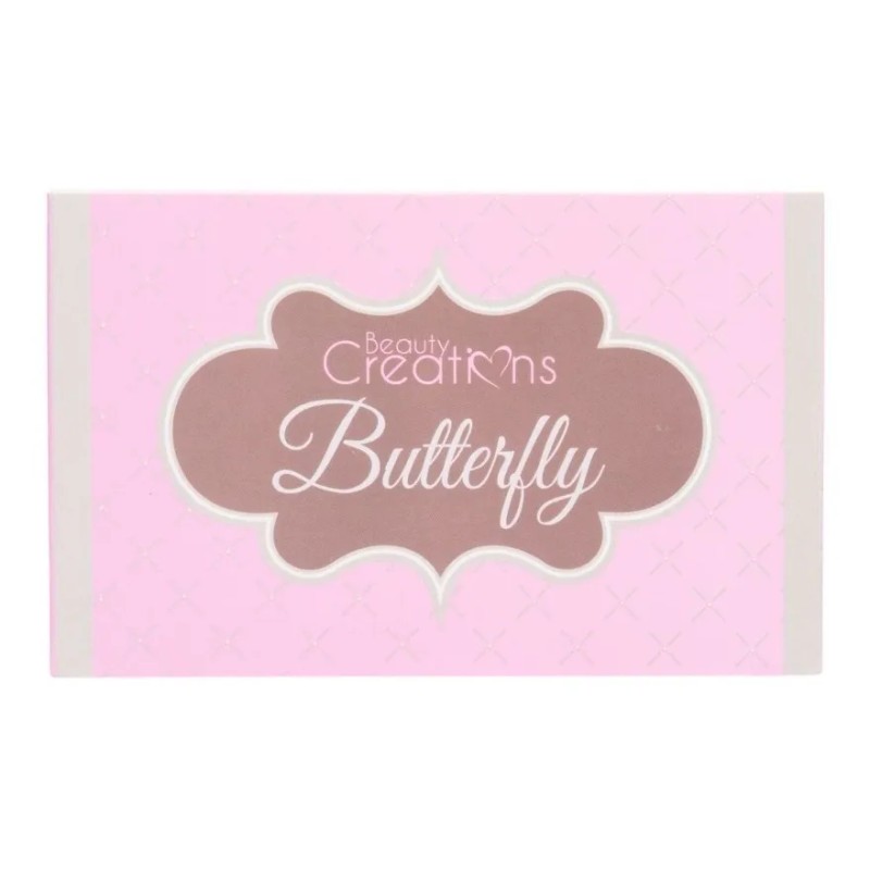 Paleta De Sombras Irresistible Y Butterfly Beauty Creations Variado