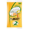 BIC 2 DISPOSABLE RAZORS 10
