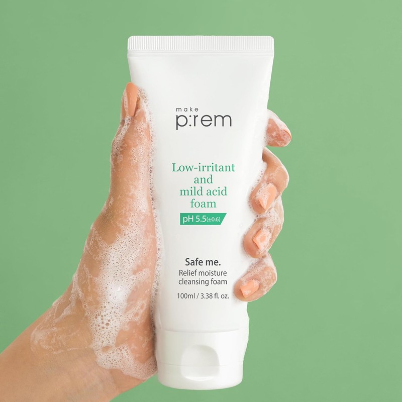 make p:rem [make p:rem]*renewal* Safe Me Relief Moisture Cleansing Foam