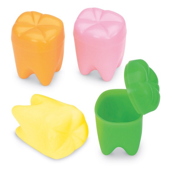 Rainbow Tooth Holders - 72 per pack
