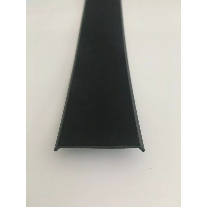 LPC SAMPLE of 1 1/2" BLACK Vinyl Insert 1/16" Thick